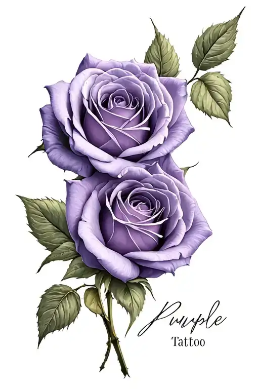 Purple Roses