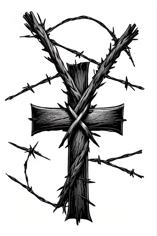 Cross Barbed Wire