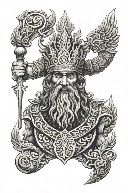 Perun Slavic God