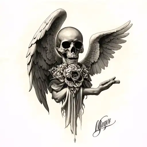 Skull Angel Worrier