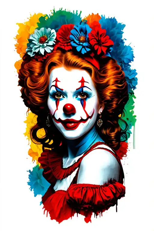 Clown Woman