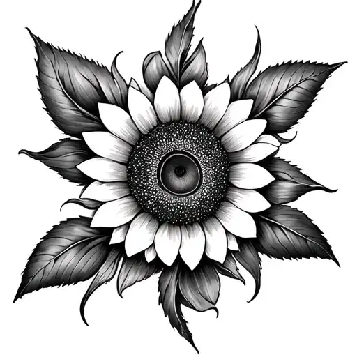 Sunflower Mandala Design Inspired