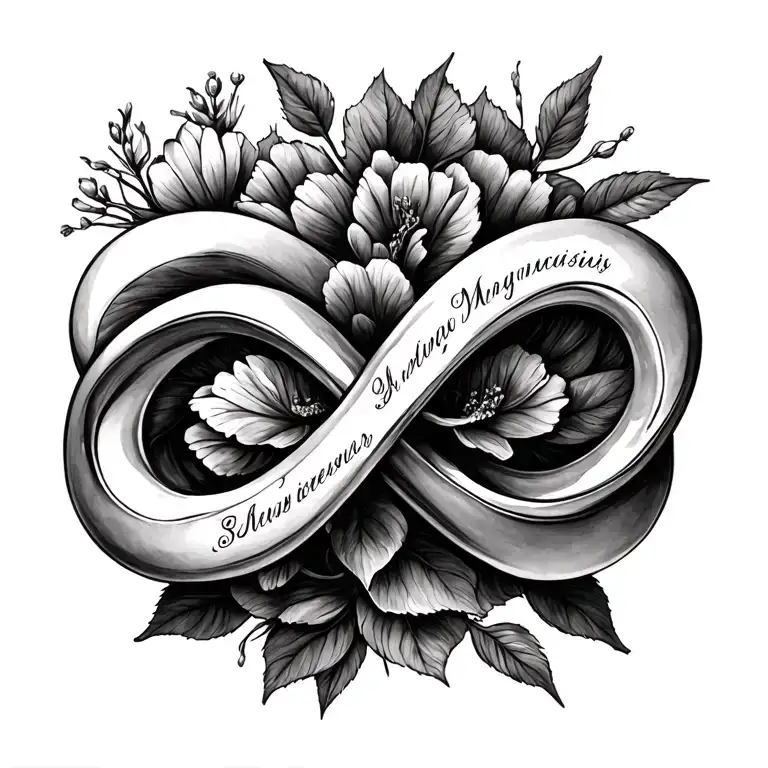 Infinity Symbol With Names