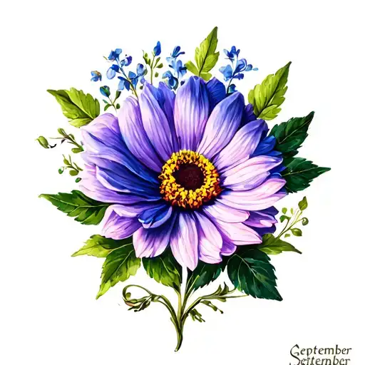 September And August Birth Flower