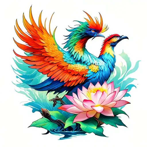 Phoenix And Lotus