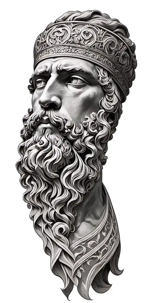 Roman Empire Symbols Abstract