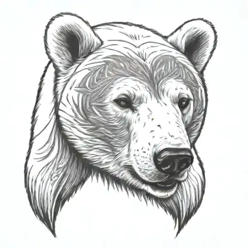 Polar Bear Wearing