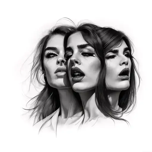 Three Face Emotion I'm Looking