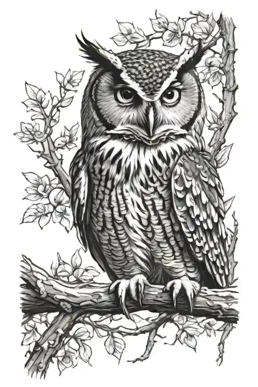 Owl Sitting