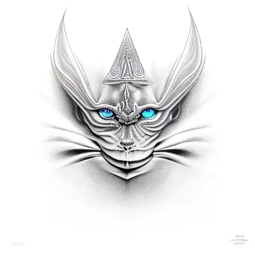 Dune Dagger Blue Eyes Black And White Face