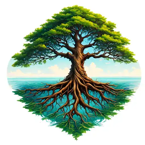 Tree Of Life With Roots