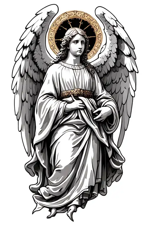 Cathedral With Angel