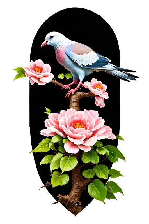 Poison Tree With A Dove On It