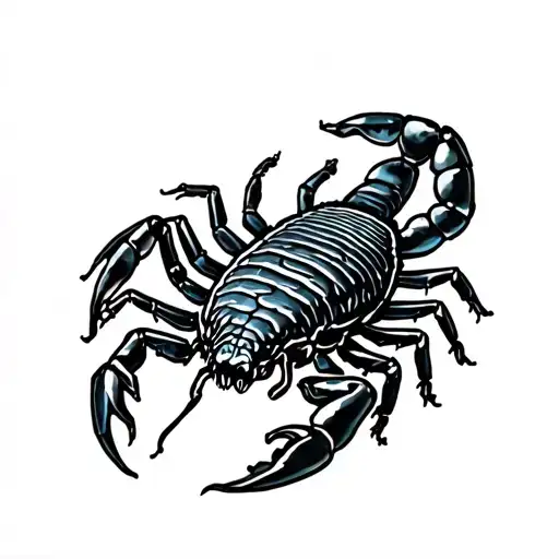 Scorpion With Fingerprint