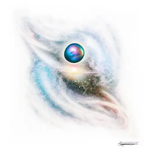 Galaxy Space Black Hole