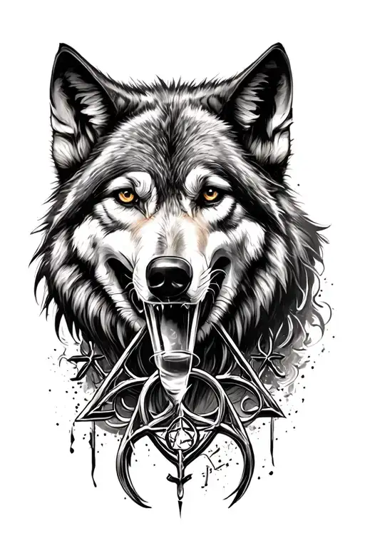 Loup Taches Vining Harry Potter Deathly Hallows