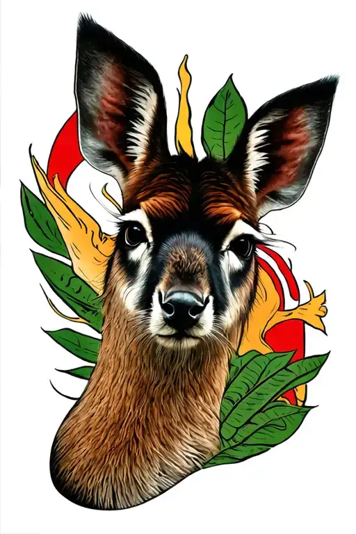 Cokaburra Kangarroo Australian Nationalist