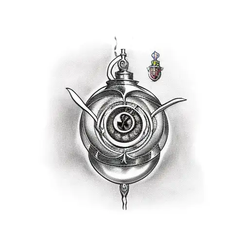 Harry Potter Time Turner With Strawberry Plant
