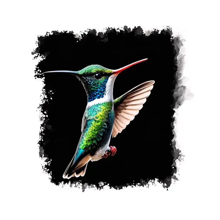 Mountains And Hummingbirds