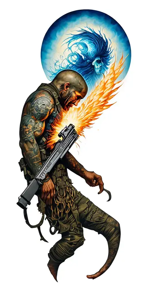 Wounded Warrior As Above So Below Mind Body Spirit