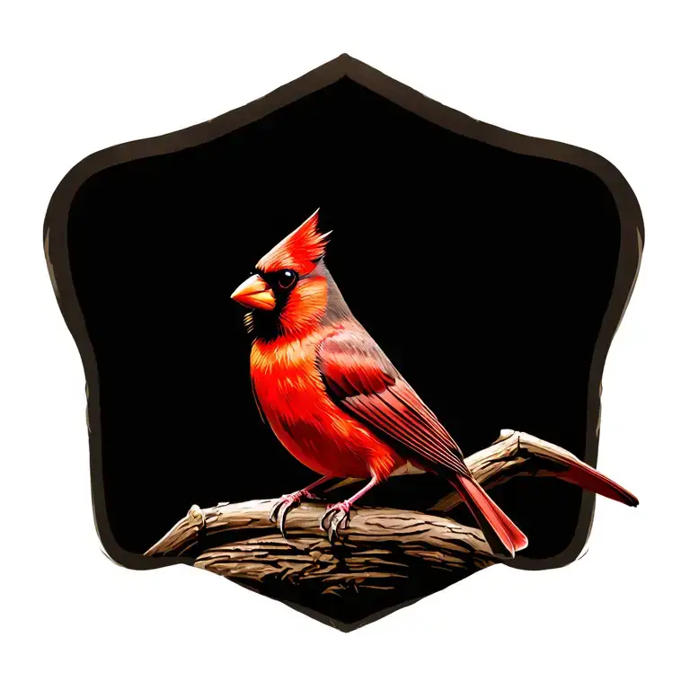 Cardinal Sitting