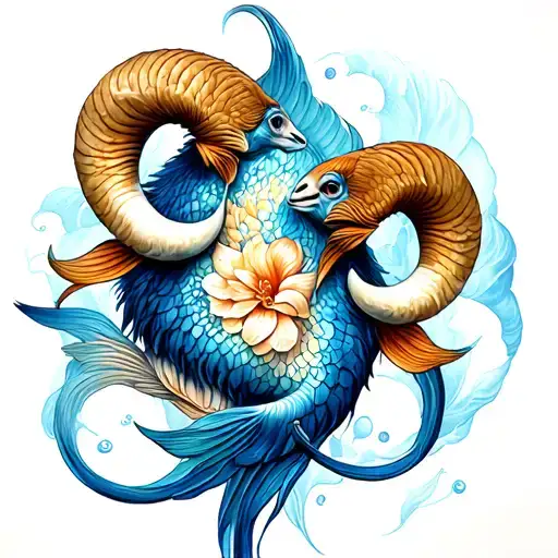 Aries And Pisces Combined Together With 2012 And 2015