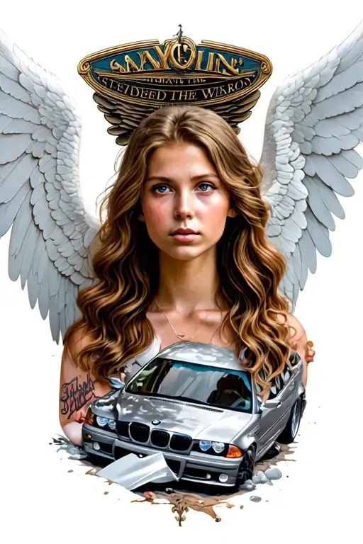 Angel Thats Saved Me From Dieing In Car Crash In Bmw E46