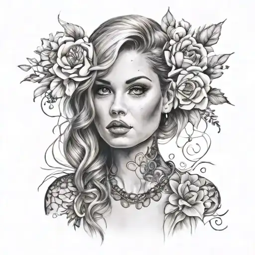 Sexy Girl Portrait Style