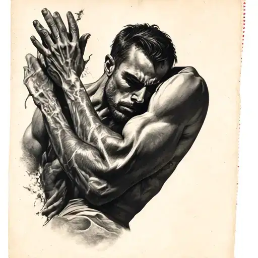 A Man Killing Himself