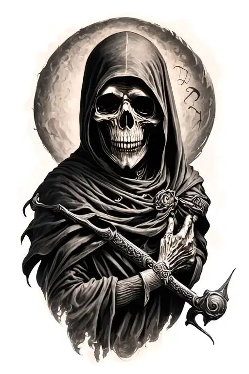 Cover Up Of A Grim Reaper