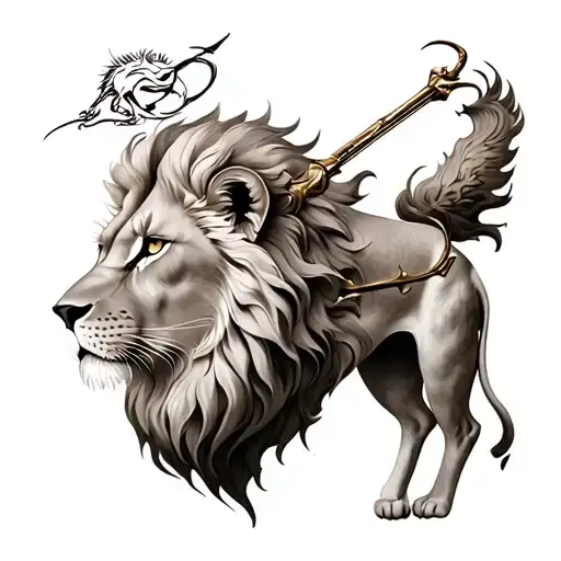 Sagittarius And Lion