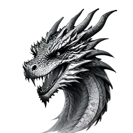 Game Of Thrones Dragon Face