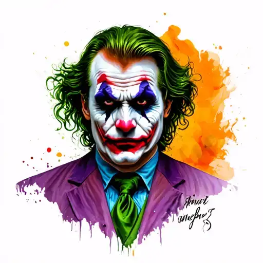 Joker Portrait