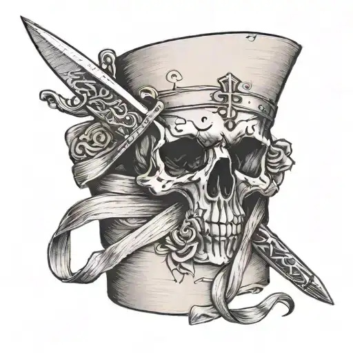 Bandages With A Hidden Dagger