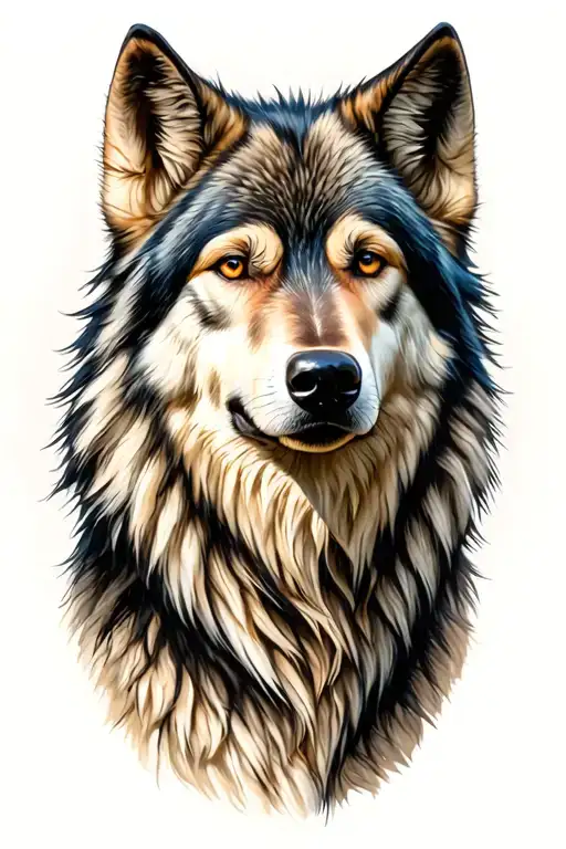 Whole Wholf With A Little Coller