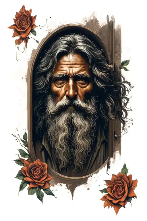 Wise Lone Man Door Of Uncertainty