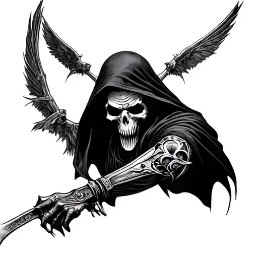 Reaper Half Arm Sleeve Idea