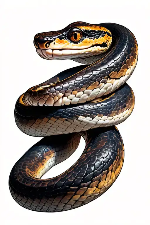 Red Tail Boa Constrictor Face