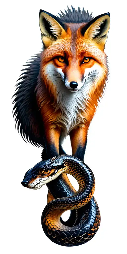 Fox And Snake