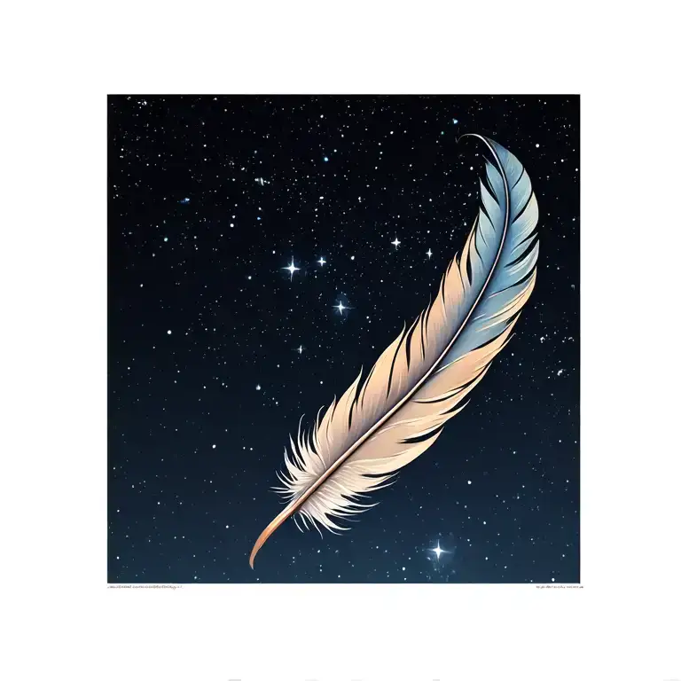 Feathers Fading Into Stars