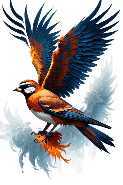 Sparrow Turns Into A Phoenix