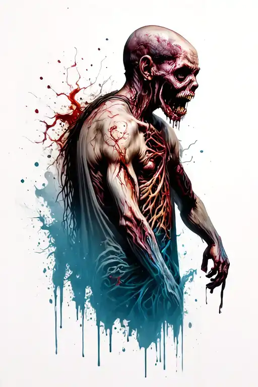 Backpiece About A Zombie Apocalipse