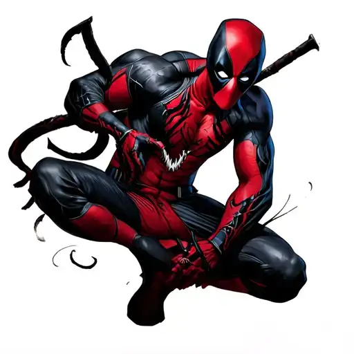 Deadpool With Venom