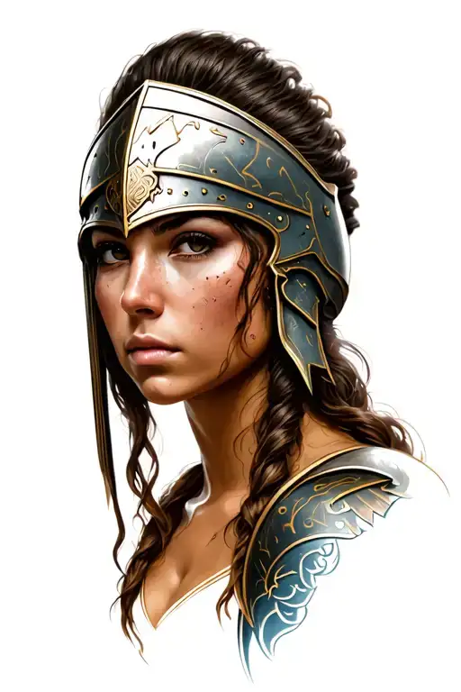 Spartan Warrior Girl