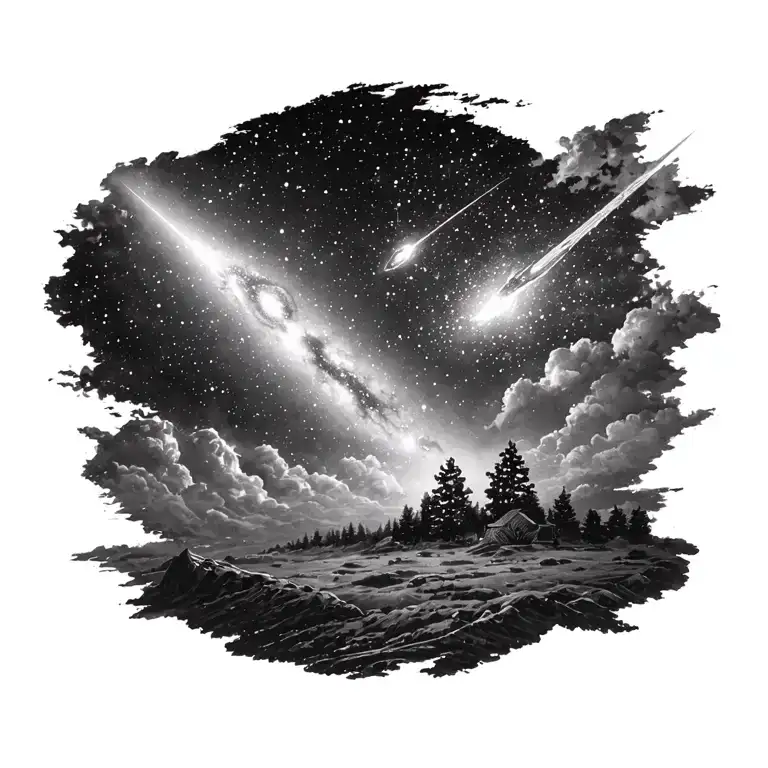 Leonid Meteor Shower Of 1833