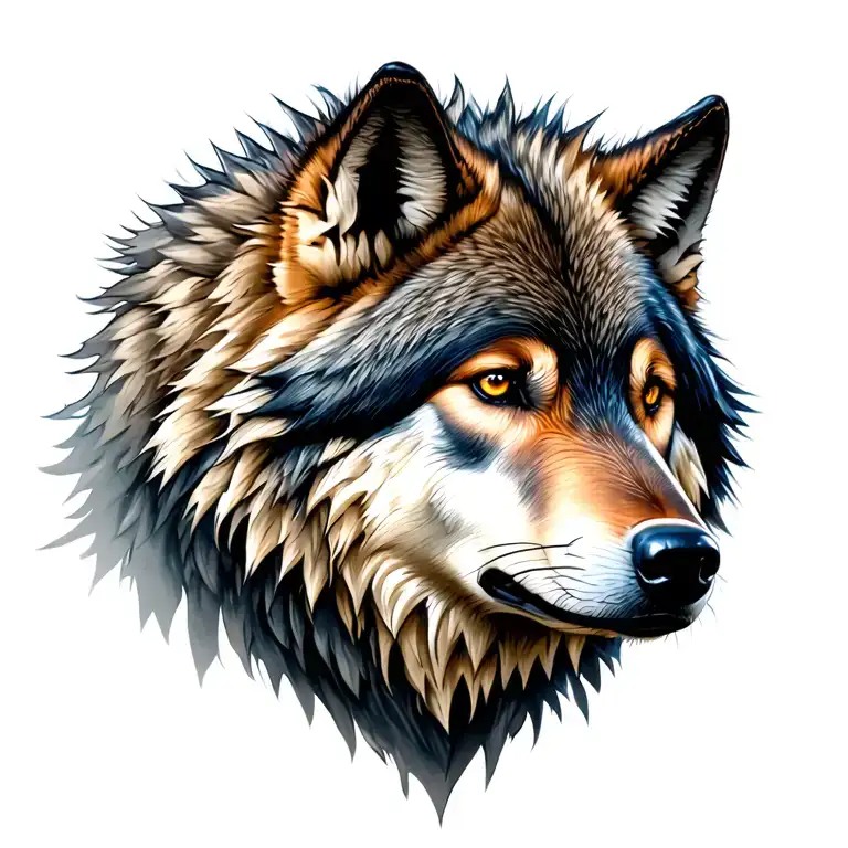 Alpha Wolf Full Body