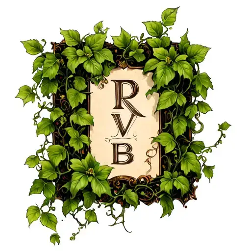 The Word Proverbs With Vines Growing Around Letters