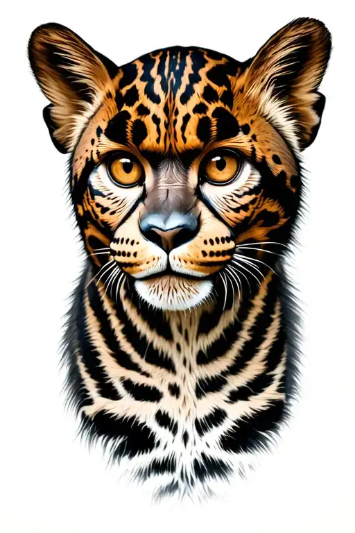 Cervet Moneky Ocelot Print