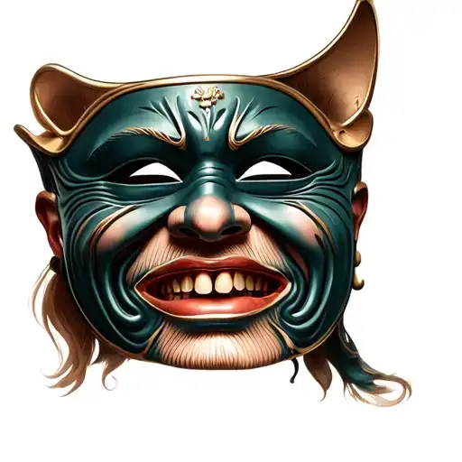 A Mask That Cry And Mask Happy With La Casa Di Carta Masks