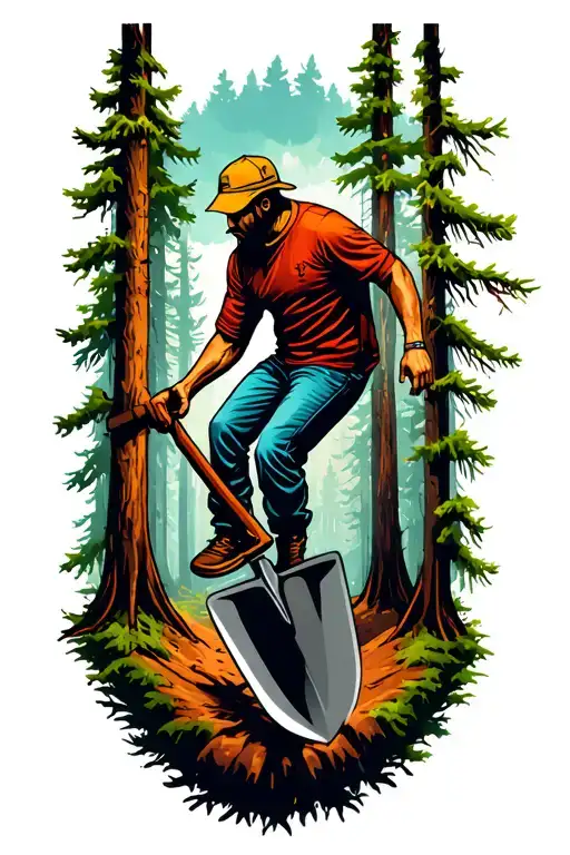 Shovel Dirtjump And Woods